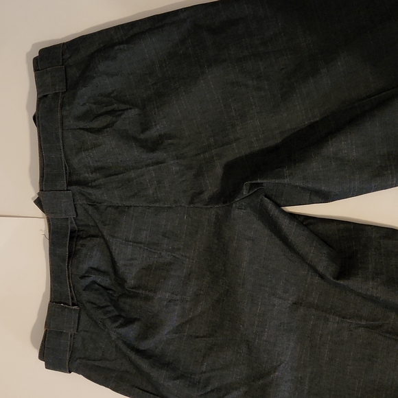 Avenue Plus Stretch Belted Mordern Fit Capri New With Tags - Picture 6 of 8